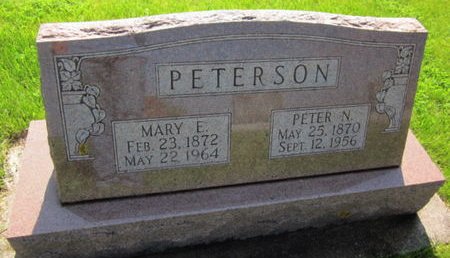 PETERSON, MARY E. - Clayton County, Iowa | MARY E. PETERSON 