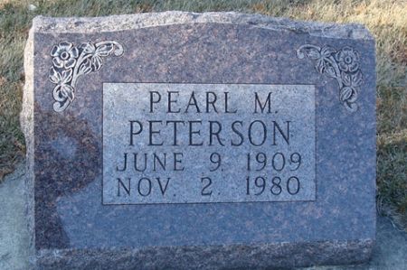 PETERSON, PEARL M. - Clayton County, Iowa | PEARL M. PETERSON 