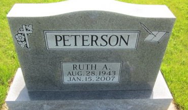 PETERSON, RUTH A. - Clayton County, Iowa | RUTH A. PETERSON 