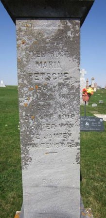 PETSCHE, MARIA - Clayton County, Iowa | MARIA PETSCHE 