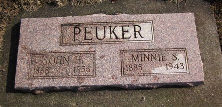 PEUKER, JOHN H. - Clayton County, Iowa | JOHN H. PEUKER 