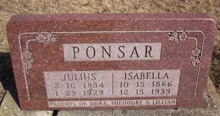 PONSAR, JULIUS - Clayton County, Iowa | JULIUS PONSAR 