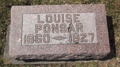 PONSAR, LOUISE - Clayton County, Iowa | LOUISE PONSAR 