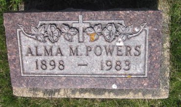POWERS, ALMA M. - Clayton County, Iowa | ALMA M. POWERS 