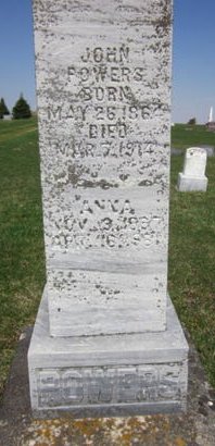 POWERS, ANNA - Clayton County, Iowa | ANNA POWERS 