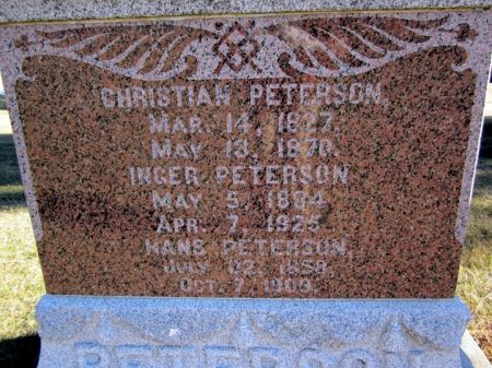 PETERSEN, HANS - Clayton County, Iowa | HANS PETERSEN 