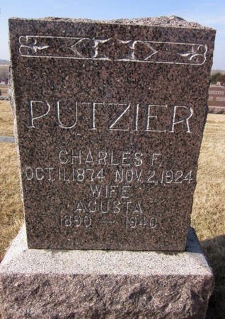 PUTZIER, AGUSTA - Clayton County, Iowa | AGUSTA PUTZIER 