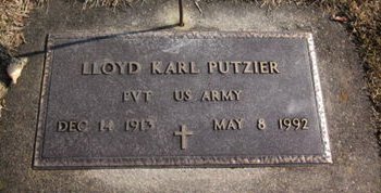 PUTZIER, LLOYD KARL - Clayton County, Iowa | LLOYD KARL PUTZIER 