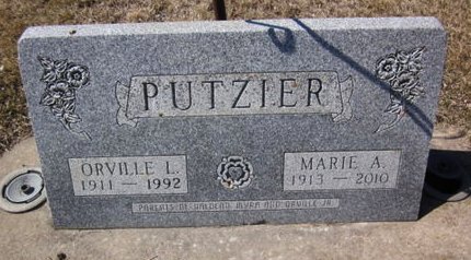 PUTZIER, MARIE A. - Clayton County, Iowa | MARIE A. PUTZIER 