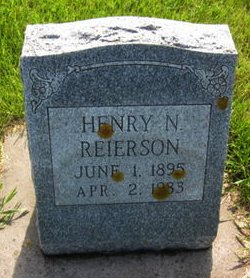 REIERSON, HENRY N. - Clayton County, Iowa | HENRY N. REIERSON 
