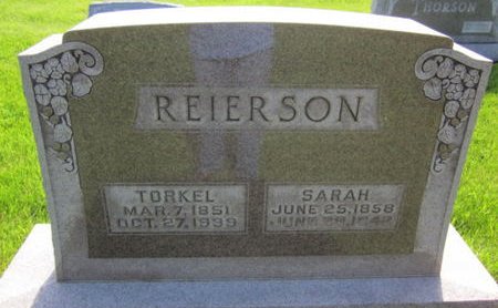 REIERSON, TORKEL - Clayton County, Iowa | TORKEL REIERSON 