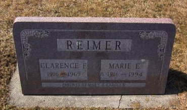 REIMER, MARIE E. - Clayton County, Iowa | MARIE E. REIMER 