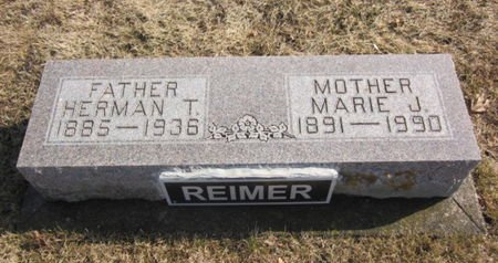 REIMER, MARIE J. - Clayton County, Iowa | MARIE J. REIMER 