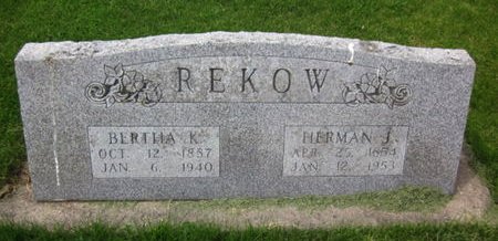 REKOW, HERMAN J. - Clayton County, Iowa | HERMAN J. REKOW 