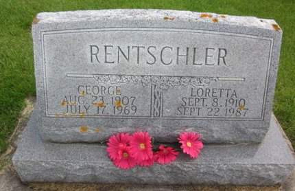 RENTSCHLER, GEORGE - Clayton County, Iowa | GEORGE RENTSCHLER 