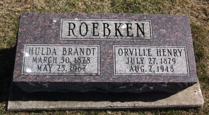 ROEBKEN, HULDA - Clayton County, Iowa | HULDA ROEBKEN 