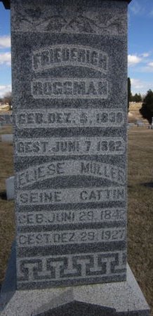 ROGGMAN, FRIEDERICH - Clayton County, Iowa | FRIEDERICH ROGGMAN 