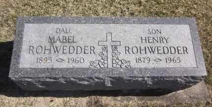 ROHWEDDER, MABEL - Clayton County, Iowa | MABEL ROHWEDDER 