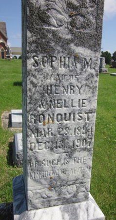 RONQUIST, SOPHIA M. - Clayton County, Iowa | SOPHIA M. RONQUIST 