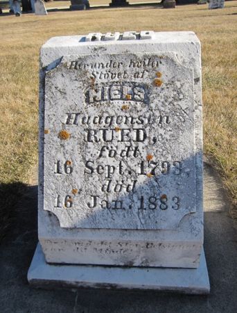 RUED, NIELS H. - Clayton County, Iowa | NIELS H. RUED 