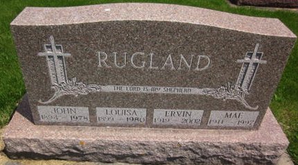 RUGLAND, ERVIN - Clayton County, Iowa | ERVIN RUGLAND 