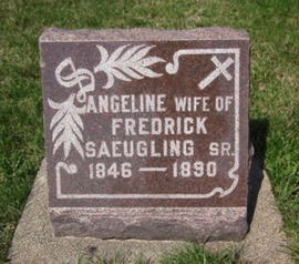 SAEUGLING, ANGELINE - Clayton County, Iowa | ANGELINE SAEUGLING 