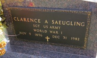 SAEUGLING, CLARENCE A. - Clayton County, Iowa | CLARENCE A. SAEUGLING 