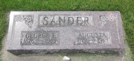 SANDER, GEORGE F. - Clayton County, Iowa | GEORGE F. SANDER 