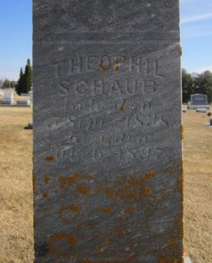 SCHAUB, THEOPHIL - Clayton County, Iowa | THEOPHIL SCHAUB 
