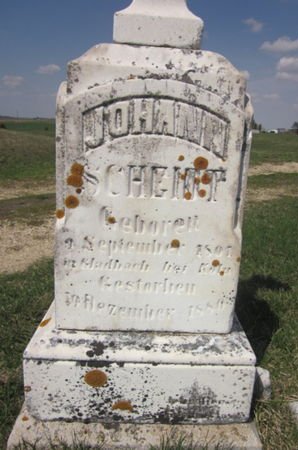 SCHEIDT, JOHANN - Clayton County, Iowa | JOHANN SCHEIDT 