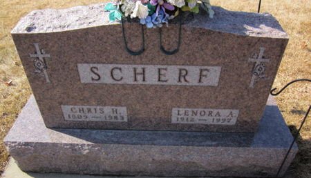 SCHERF, LENORA A. - Clayton County, Iowa | LENORA A. SCHERF 