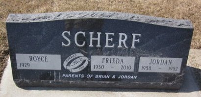 SCHERF, ROYCE - Clayton County, Iowa | ROYCE SCHERF 