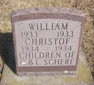 SCHERF, WILLIAM - Clayton County, Iowa | WILLIAM SCHERF 