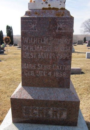 SCHERF, WILHELM - Clayton County, Iowa | WILHELM SCHERF 