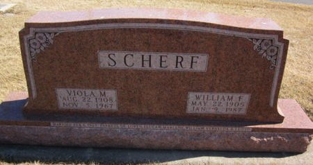 SCHERF, VIOLA M. - Clayton County, Iowa | VIOLA M. SCHERF 