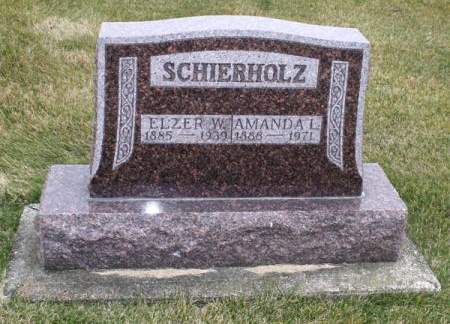 SCHIERHOLZ, ELZER W. - Clayton County, Iowa | ELZER W. SCHIERHOLZ 