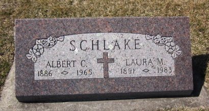 SCHLAKE, ALBERT C. - Clayton County, Iowa | ALBERT C. SCHLAKE 