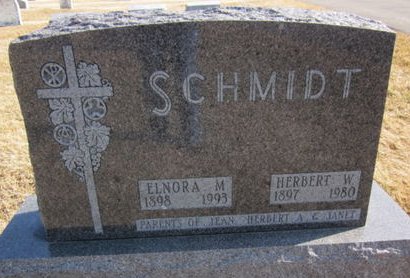 SCHMIDT, ELNORA M. - Clayton County, Iowa | ELNORA M. SCHMIDT 