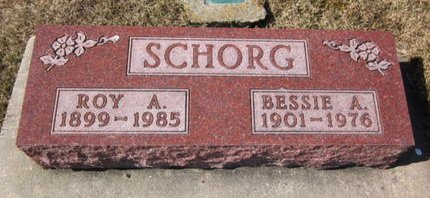 SCHORG, ROY A. - Clayton County, Iowa | ROY A. SCHORG 