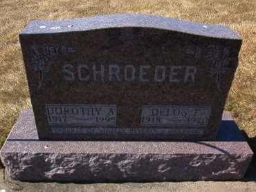 SCHROEDER, DELOS F. - Clayton County, Iowa | DELOS F. SCHROEDER 