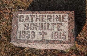 SCHULTE, CATHERINE - Clayton County, Iowa | CATHERINE SCHULTE 