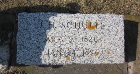 SCHULTE, J. H. - Clayton County, Iowa | J. H. SCHULTE 