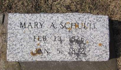SCHULTE, MARY A. - Clayton County, Iowa | MARY A. SCHULTE 
