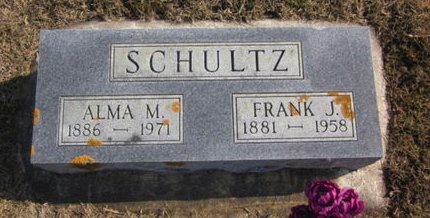 SCHULTZ, ALMA M. - Clayton County, Iowa | ALMA M. SCHULTZ 