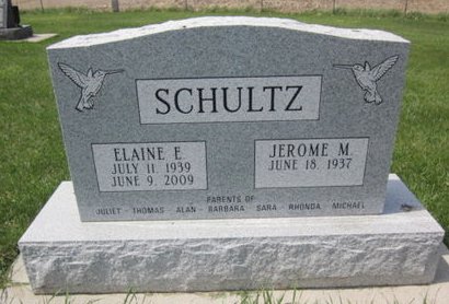 SCHULTZ, ELAINE E. - Clayton County, Iowa | ELAINE E. SCHULTZ 