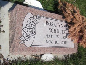 SCHULTZ, ROSALYN - Clayton County, Iowa | ROSALYN SCHULTZ 