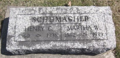 SCHUMACHER, HENRY C. - Clayton County, Iowa | HENRY C. SCHUMACHER 