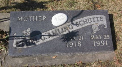 SCHUTTE, ETHEL G. - Clayton County, Iowa | ETHEL G. SCHUTTE 