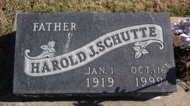 SCHUTTE, HAROLD J. - Clayton County, Iowa | HAROLD J. SCHUTTE 