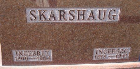 SKARSHAUG, INGEBORG - Clayton County, Iowa | INGEBORG SKARSHAUG 